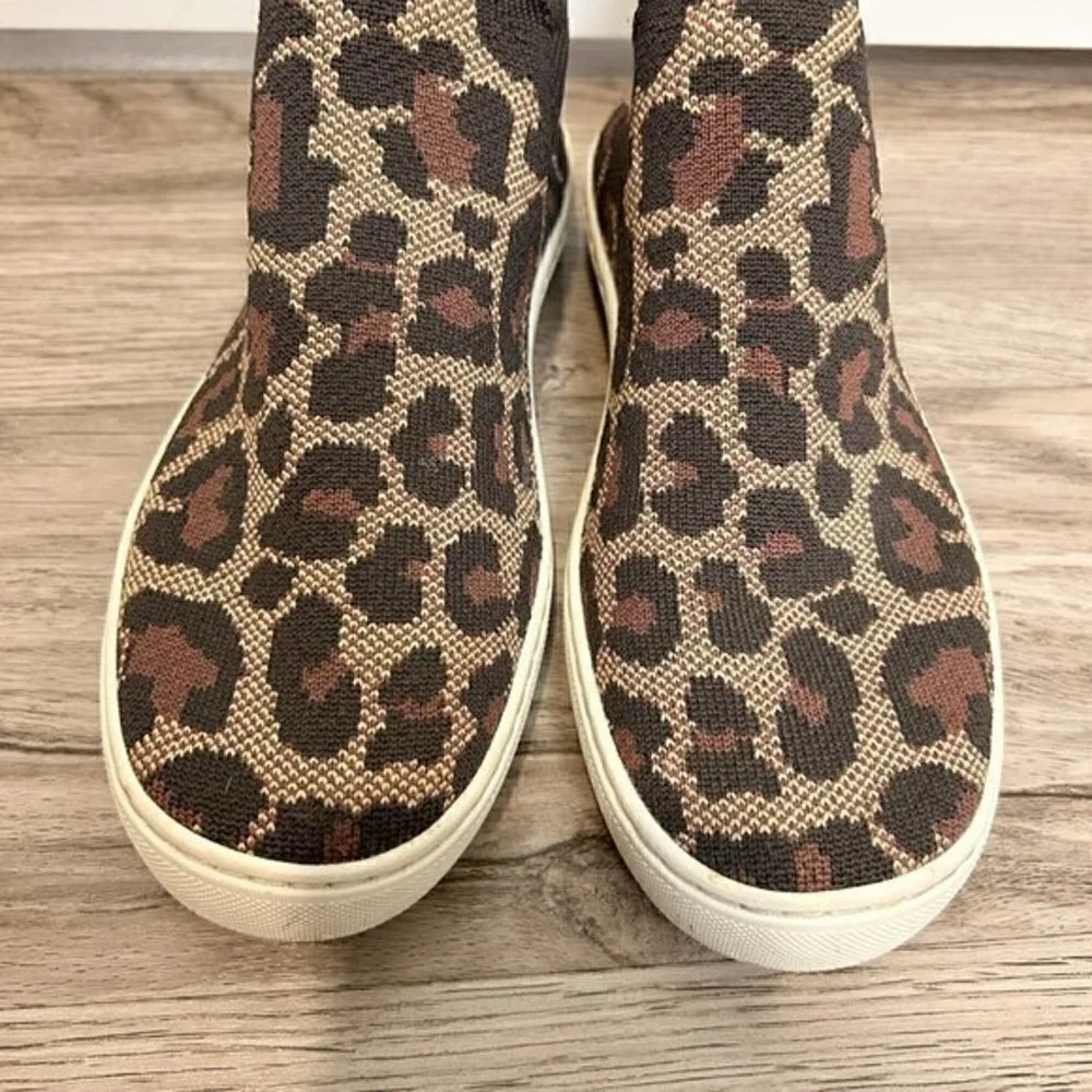Rothy's Chelsea Knit Wildcat High Top Sneakers Size 7.5